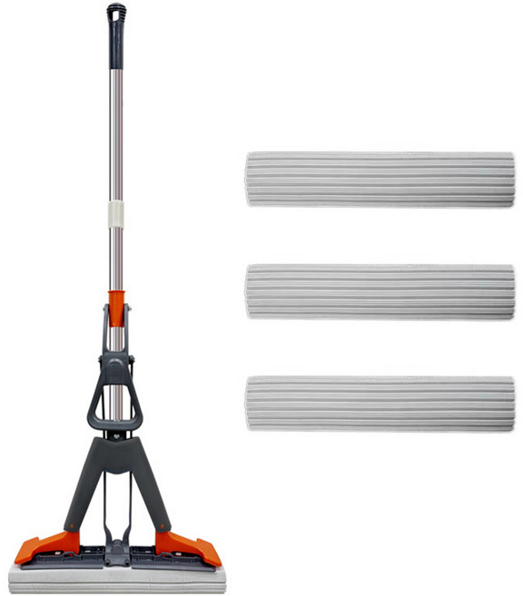 잇서존 괴물 먼지먹는 물기제거 스펀지 밀대, 1세트