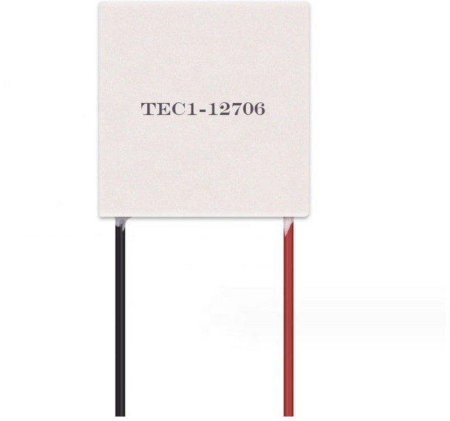 펠티어소자 펠티어 냉각용 열전소자 TEC1-127XX, 1개, TEC1-12706