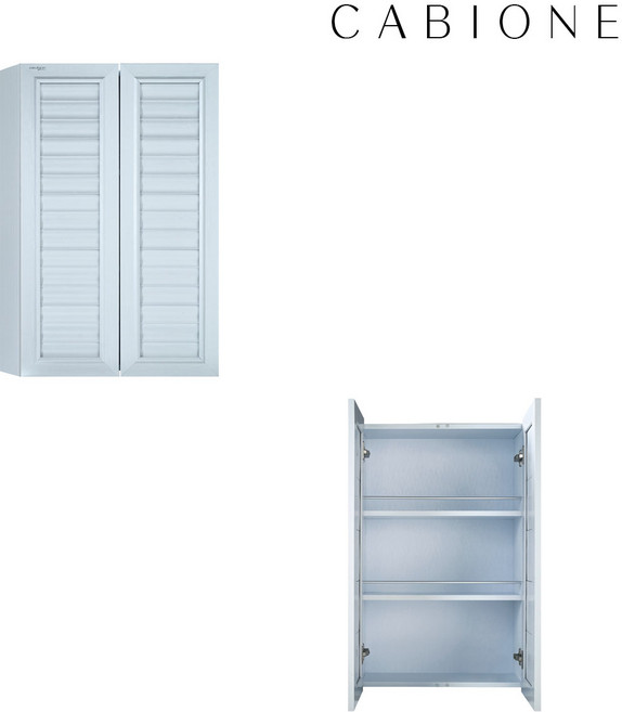 CB506 화이트갤러리 2도어상부장 블랙갤러리 카비원 여닫이욕실장 수건장 화장실수납장, CB506블랙갤러리, W500, 1개