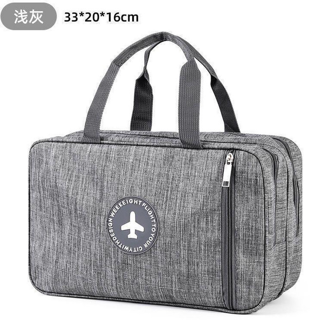 泳包 幹濕分離 防水手提收納袋, 陽離子淺灰, 陽離子淺灰