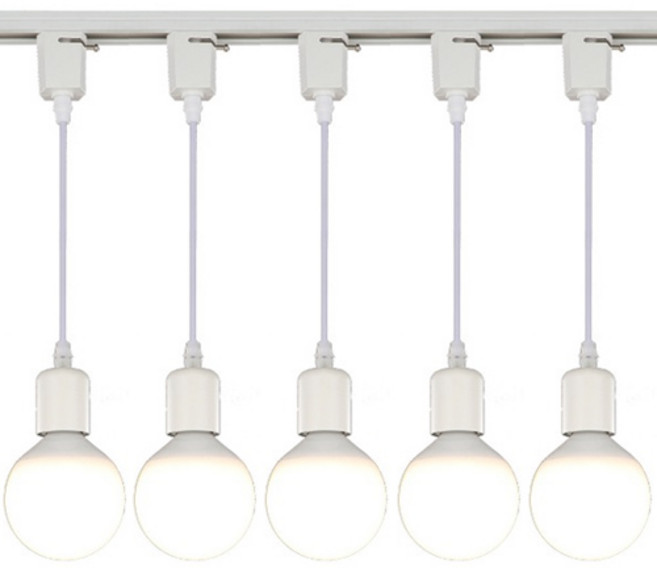 레일조명 줄조명 줄벤다, 화이트, 5개