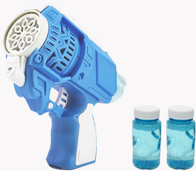 TKS 버블건 자동버블건 비눗방울버블건 버블건 비누방울건, 블루, 1개