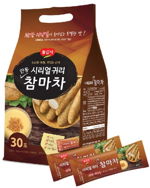 광야식품 시리얼 귀리 안동참마차, 20g, 30개입, 6개