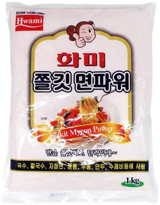 [화미] 쫄깃면파워, 1kg, 10개