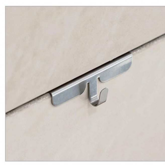 타일틈 고리 후크 브라켓 무타공 액자 시계 틈새 걸이 벽숨기기, 아트픽스(소) 1P, 1개