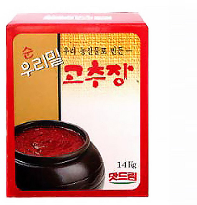 순우리밀 고추장14kg, 14kg, 1개