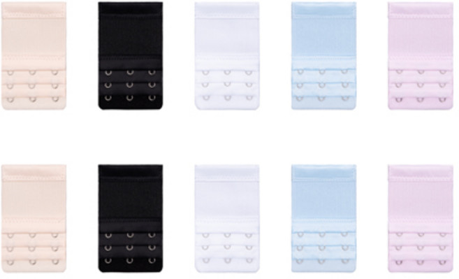 걸포유 쫀쫀한 브라 연장 브래지어 후크 10개 묶음