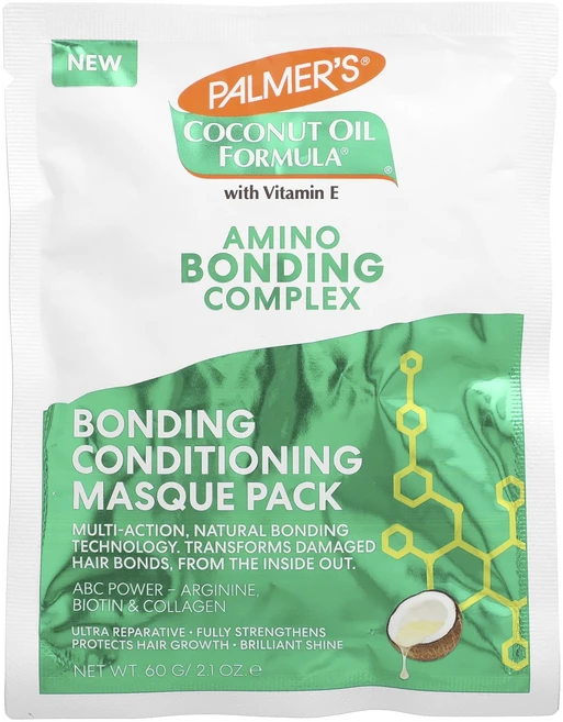 몸관리하세요 겨울입니다 Palmer's 비타민E 함유 코코넛오일 포뮬라 아미노 본딩 복합체 본딩 컨디셔닝 마스크 팩 60g(2.1oz) 특별관리진행, Palmers비타민E함유코코넛오일포뮬라아미노본딩복합체본 - 쿠팡