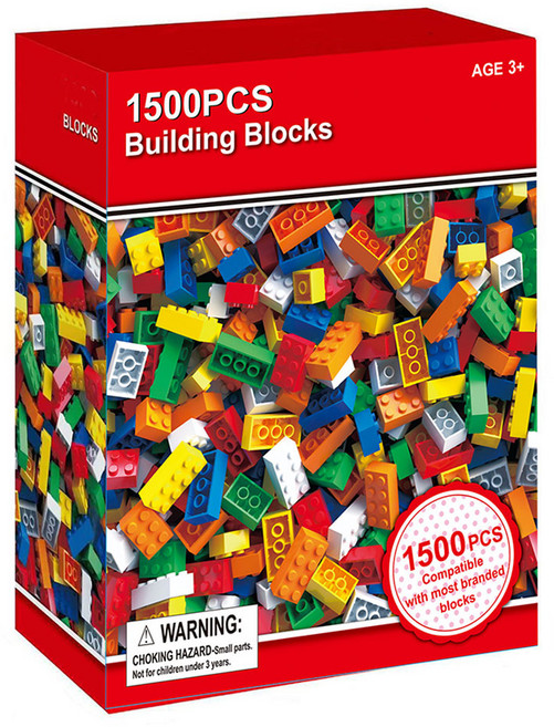 KC인증 리필블록 1500피스 레고 호환 블록, 1500pcs