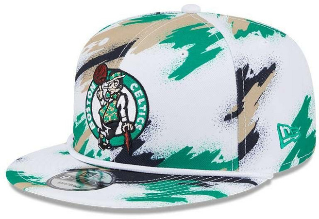 New Era Boston Celtics Throwback NBA 9Fifty Adjustable Unisex Cap, New Era Boston Celtics Throwba