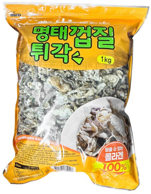 명태껍질부각 1KG, 1개