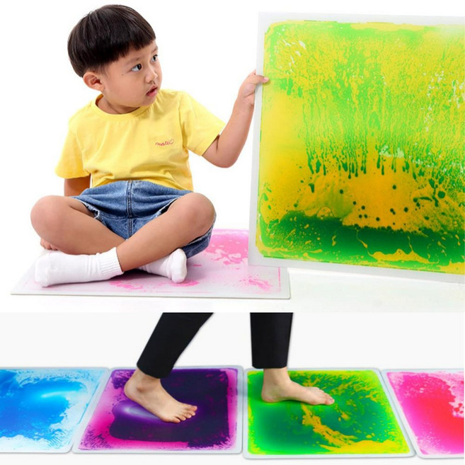 문센 신체 체육 마블링물감 액체 발판 6종세트 직장어린이집 운동회 유아, 1개