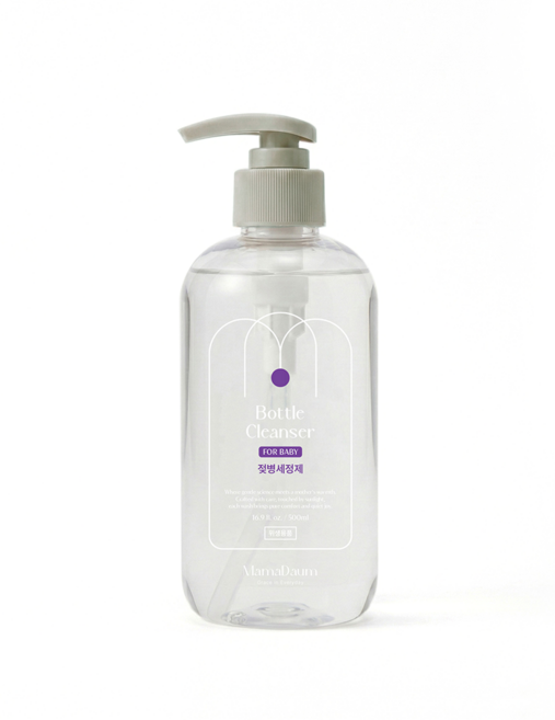 마마다움 젖병세정제 무향 1종 주방세제 과일 야채 유아식기, 1개, 500ml