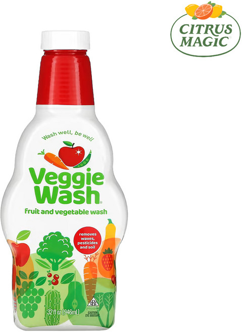 시트러스매직 야채 과일 세척제 세정제 감귤향 왁스 흙 제거 946 ml, 1개, 946ml
