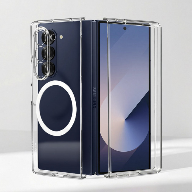 맥앤블랙 2배자력 아이폰 갤럭시 맥세이프 투명 케이스