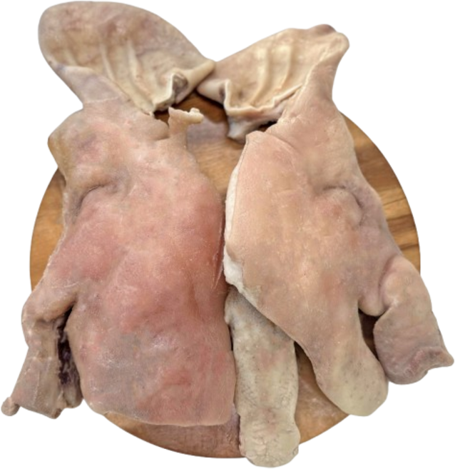 그날돼지 삶은돼지머리 한마리분 혀포함, 1개, 2.5kg