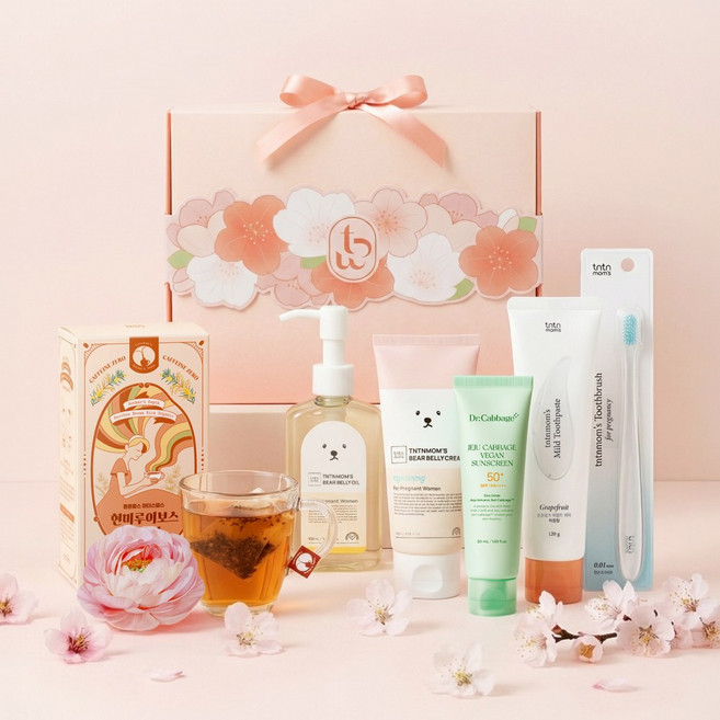 튼튼맘스 예비맘 임신축하 기프트세트, 1개