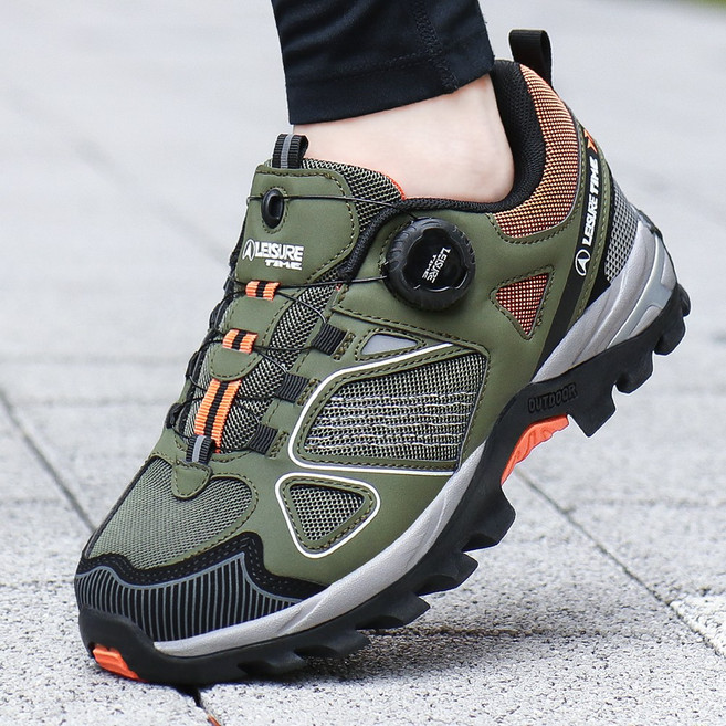 레저타임 다이얼 남자 운동화 트레킹화 이디콜트