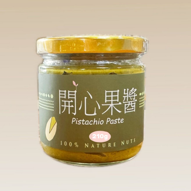 開心果醬 210g 100% 植物堅果, 2g, 1個