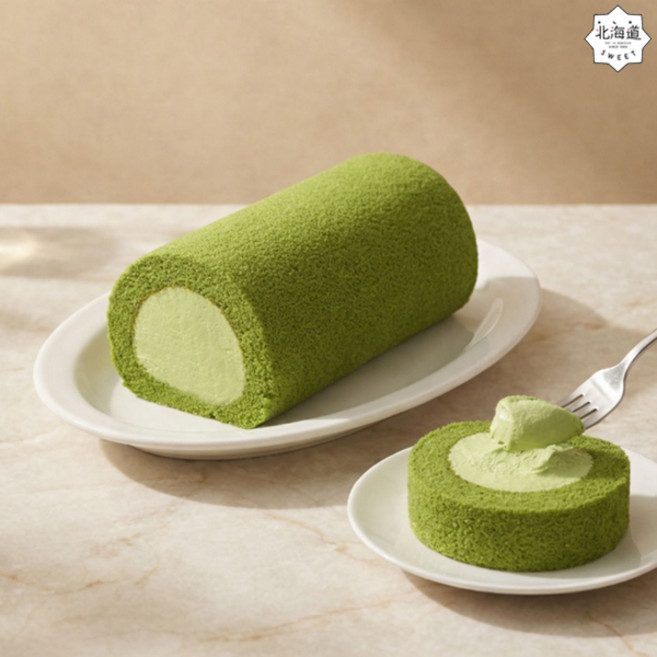 북해도스위트코리아 녹차롤케이크, 1개, 350g