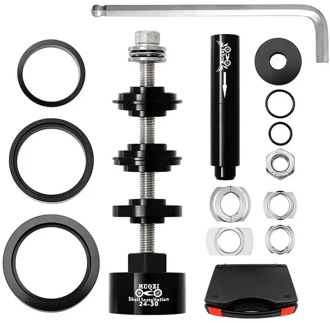 MUQZI 자전거 하단 브래킷 키트 설치 및 제거 도구 베어링 리무버 BB86 PF30, 01 Version 1 with box