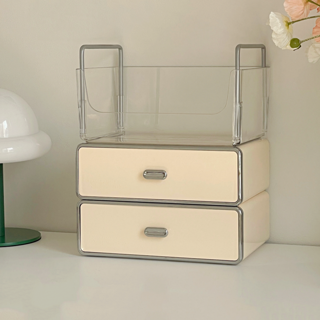 홈앤코너 아일랜드식탁정리 영양제수납장 식탁위정리함, 미니서랍+정리함 세트, 미니서랍+정리함 세트