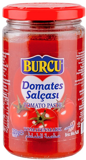 할랄 토마토 페이스트 튀르키예 Halal Tomato Paste Burcu Turkiye, 1개, 320g