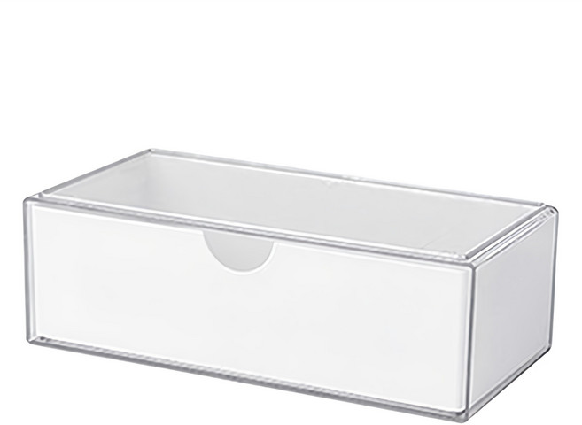 욕실장 정리함 서랍형, 화이트, 1개