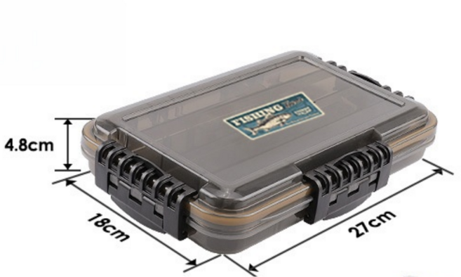 블루웨이브낚시 에기케이스 태클박스 다용도 루어 소품정리보관, 1개, 투명