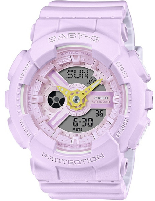 카시오 CASIO Baby-G 베이비지 BABY-G ViVid Accent Hands BA-110AH-6AJF 252247