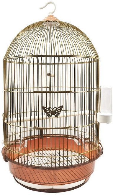 애니몰파크 골드 원형 새장 AA01 케이지 새집 용품
