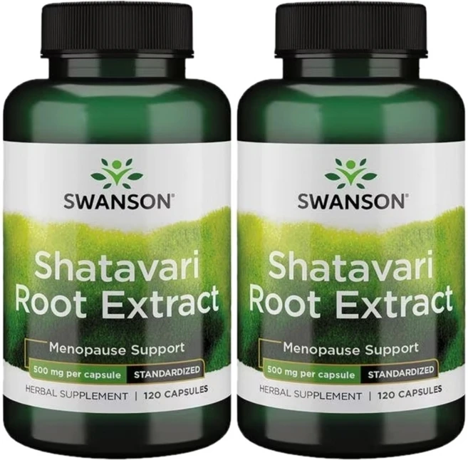 스완슨 샤타바리 뿌리 추출물 500mg, 2팩, 120정, 120정 - 쿠팡