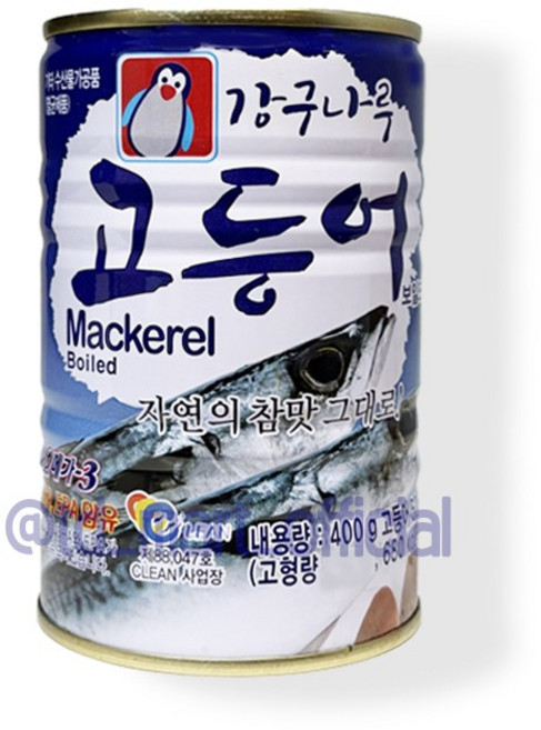 강구나루꽁치통조림 400G펭귄HC(주), 400g, 1개