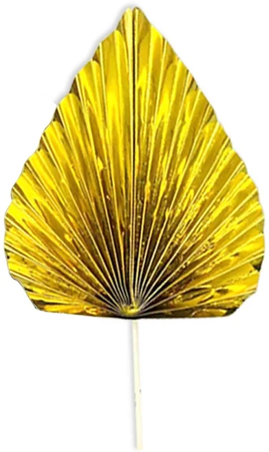 황금 은행잎 케이크 장식 생일 기념일 파티 토퍼 용품, 01 1p, 13 민트 그린