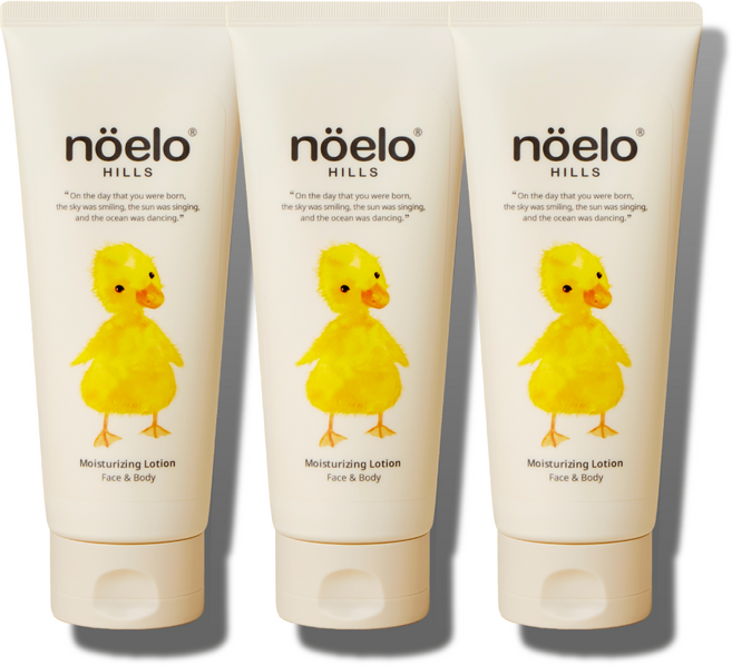 [노엘로힐스] 가려움 완화 고보습 아기 로션 (청담동 산후조리원 / 신세계 현대 롯데 백화점 / 모이스처라이징 로션), 3개, 200ml