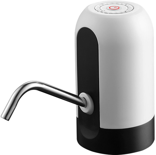 QURITY LIFE 無線電動抽水泵 家用桶裝水抽水器, 一般款-白, 1個