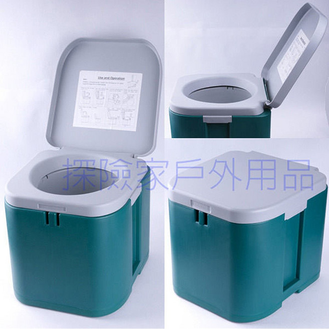 HC-125 豪華型 Easy Go 可攜式馬桶 露營/居家/看護適用, 1個