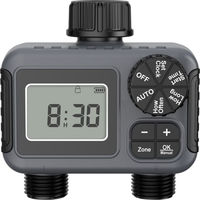 다기능 자동 관수 타이머 야외 원예 정원 식물 급수 물주기 시스템, SGW06M, 1개