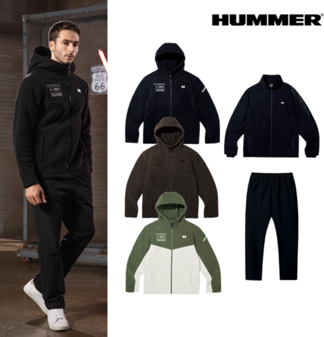 험머 남성 플리스트랙 3종