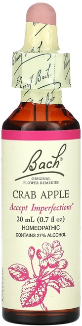 Bach 오리지널 꽃 요법 꽃사과 20ml(0.7fl oz), Bach오리지널꽃요법꽃사과20ml07floz, 1개, 20ml - 쿠팡