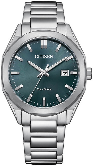 CITIZEN 星辰(BM7620-83X) GENTS 光動能 八角形 時尚男錶 38mm