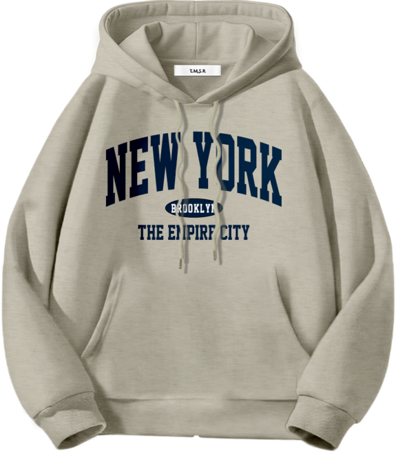 몰토벨리노 TST 뉴욕엠파이어시티 오버핏 후드티