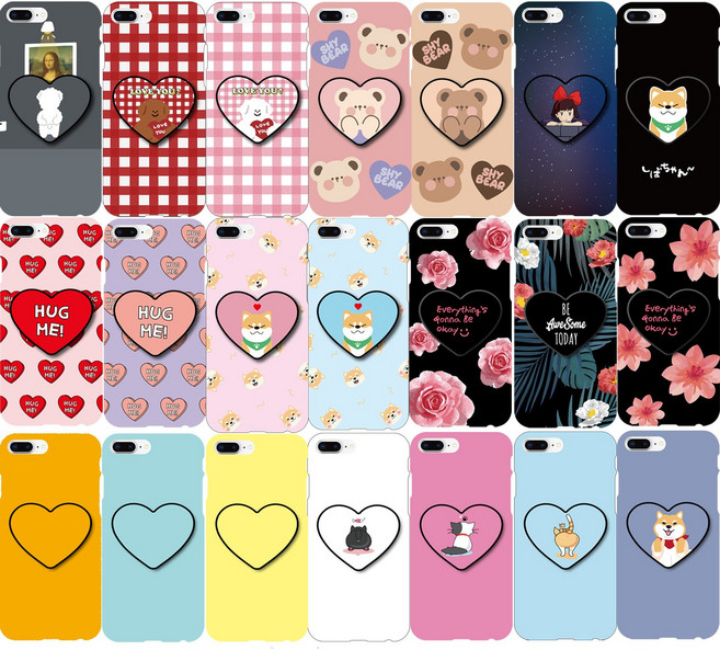 갤럭시 노트10하드케이스 하트톡 셋트 (N970), 111오렌지, 갤럭시 노트10 (N970)