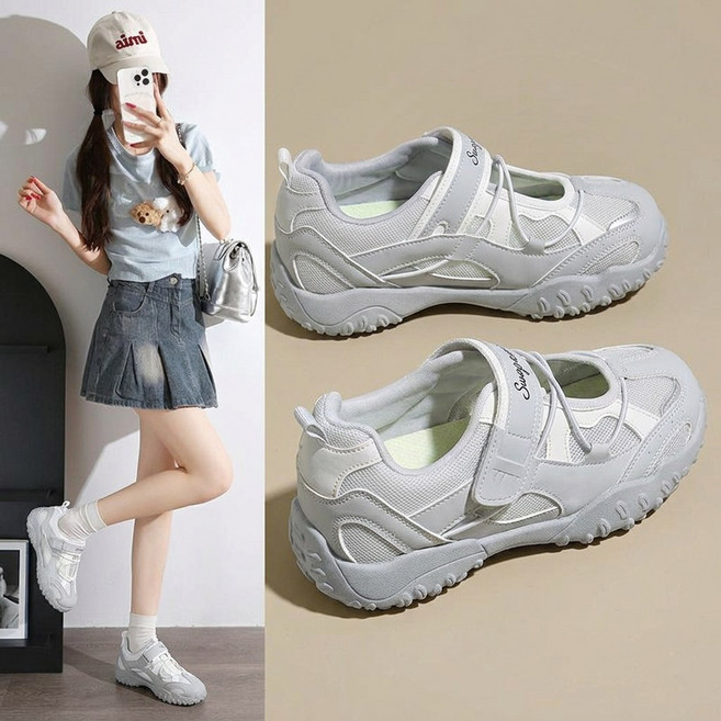 ANYOU 여성 여름 통기성 운동 샌들 발편한 데일리 슈즈