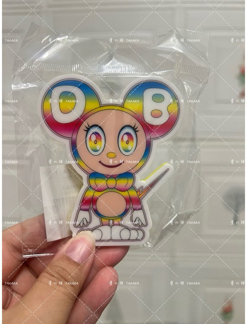 村上隆 京都美術館限定 商品, 1個, 磁鐵-DOB彩色