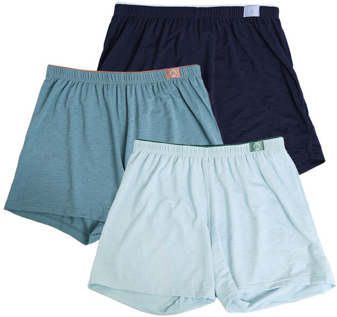 물랑루즈 올리 인견 주니어 트렁크 사각팬티 3종