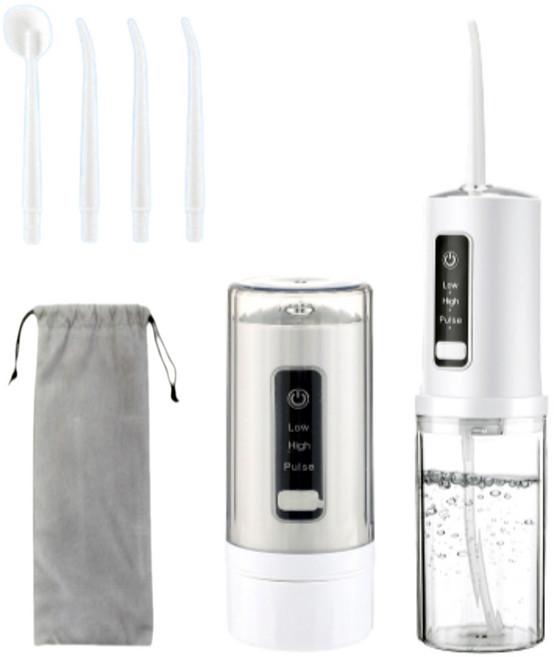 에디토 치아 무선 구강 세정기 휴대용 가정용 물치실 워터 치간칫솔, BZ-DT10