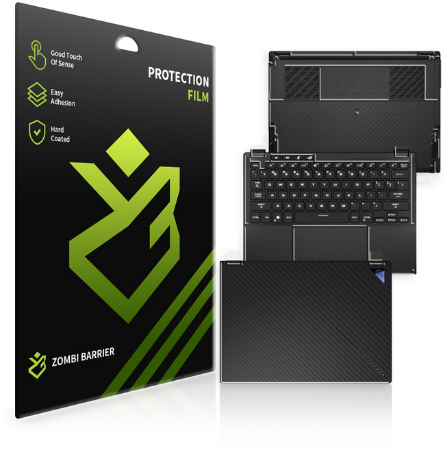 ASUS ROG FLOW X13 GV302X 외부 보호필름 세트, 1개