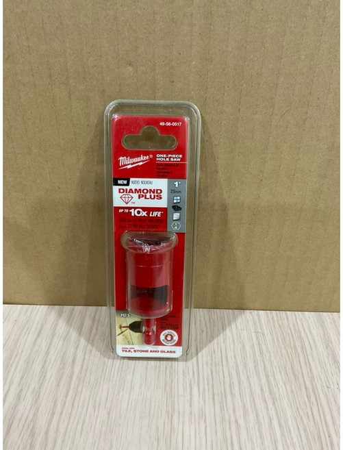 Milwaukee 鑽石加強 一件式開孔器 磁磚 石材 玻璃 鑽孔, 1個