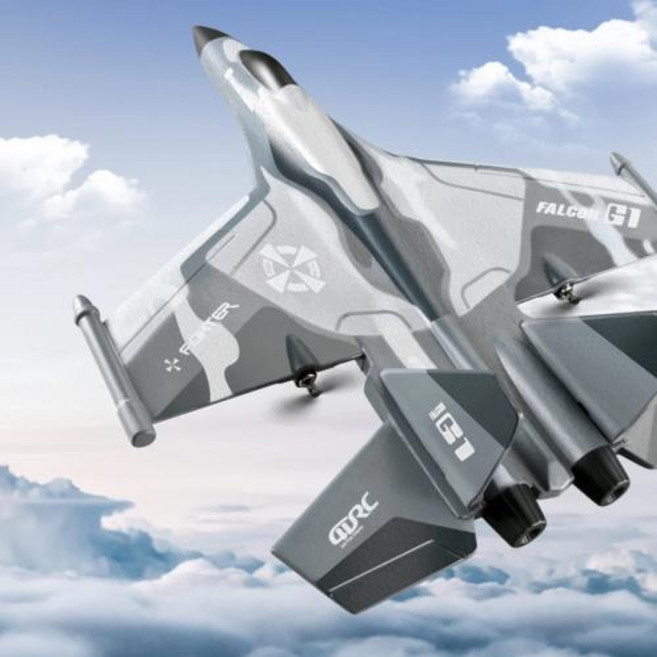 장난감 자동차 RC카 미니카 드론 선물 RC비행기 G1 글라이더 초보자 전문 3 채널 RC 항공기 원격 제어 손 던지기 비행기 거품 전기 야외, 1개, Gray